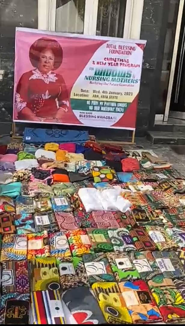Total Blessing Foundation puts smile on widows, nursing mothers, others