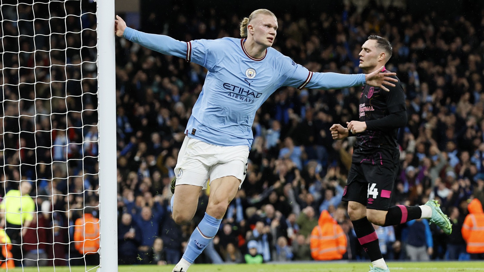 Kompany thumbs up Erling Haaland, Manchester City thrash Burnley 6-0 in FA Cup