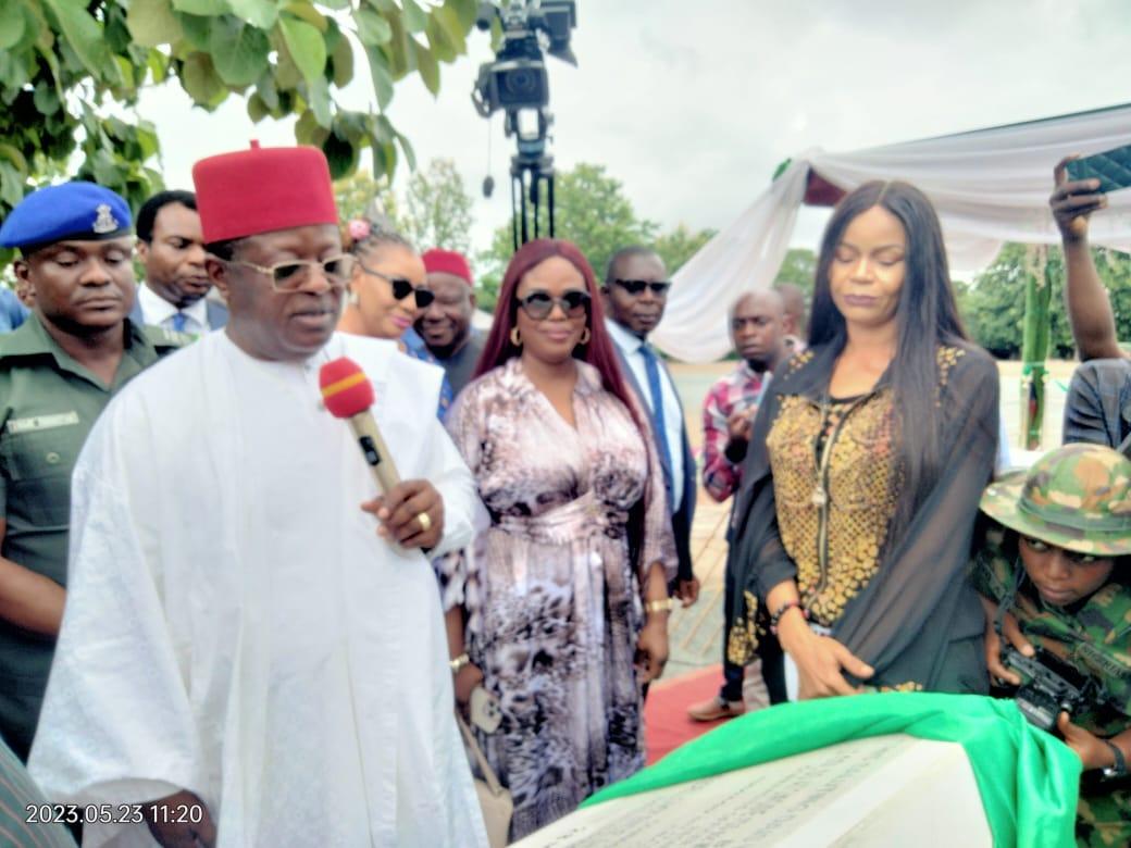What Umahi told Nigeria Army at Nkwegu Military Cantonment