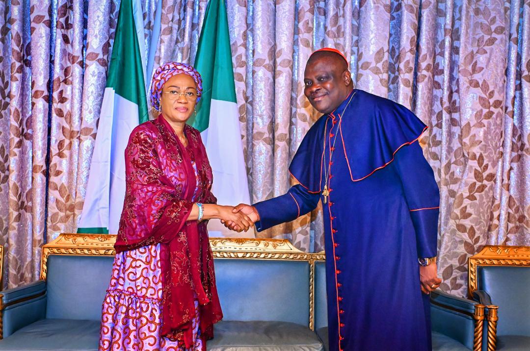 Nigeria @63: CAN chief, Otedola felicitie with First Lady