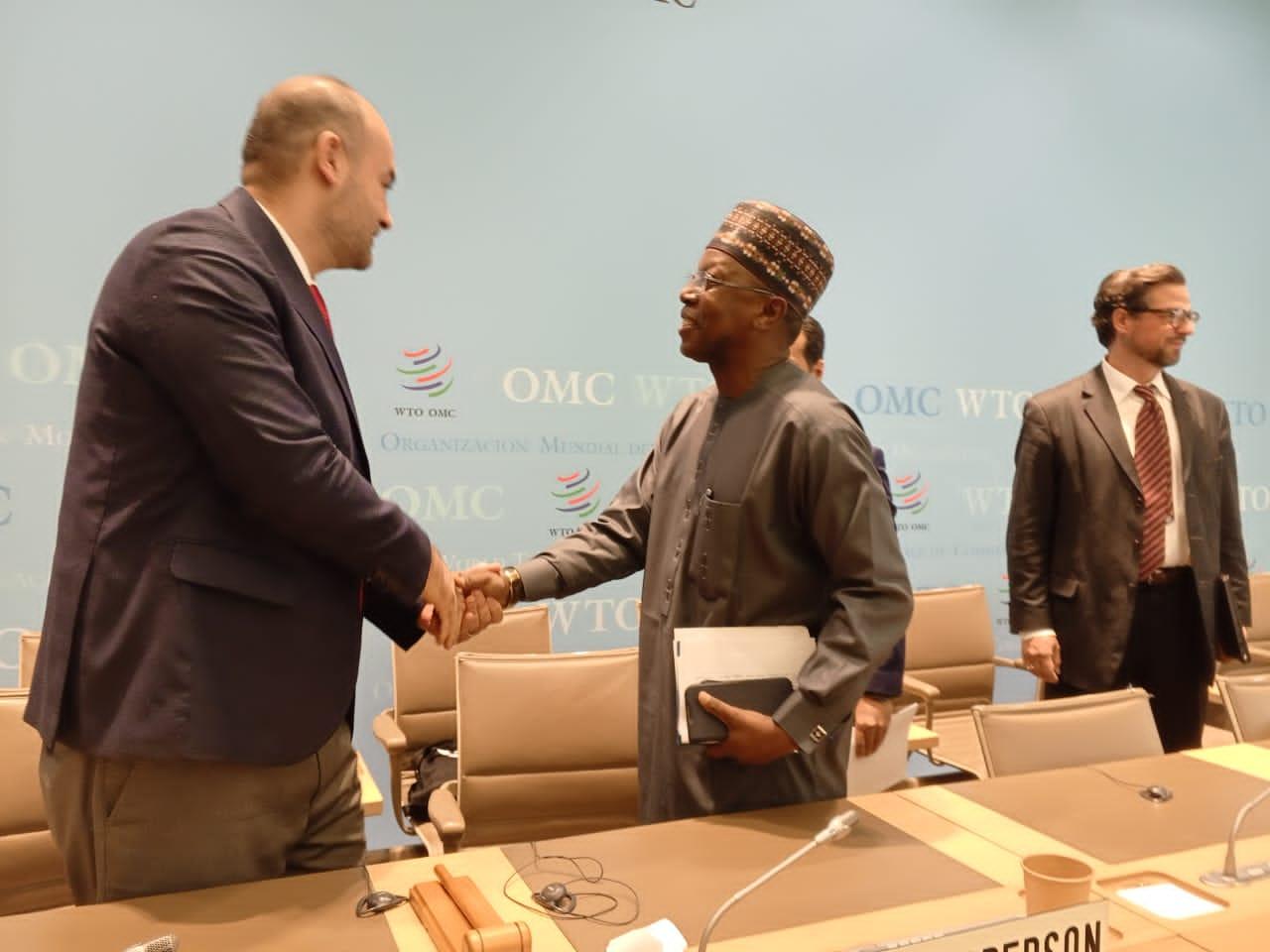 Nigerian, Abdulhamid, now chairs WTO Trade Policy Review Body
